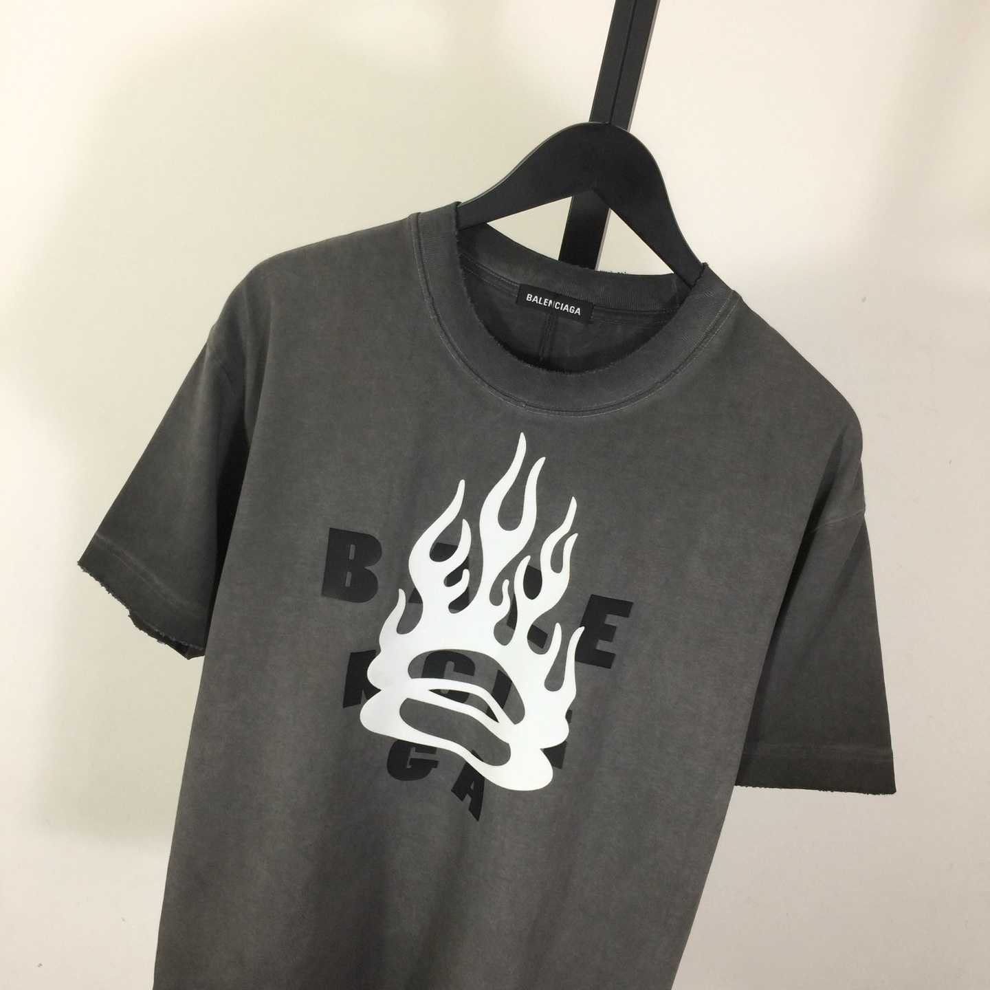 Balenciaga Cotton T-Shirt     - PerfectKickZ