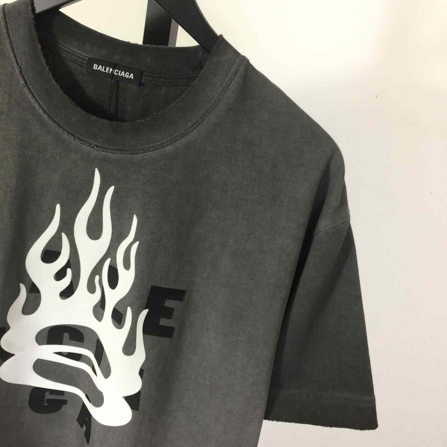 Balenciaga Cotton T-Shirt     - PerfectKickZ