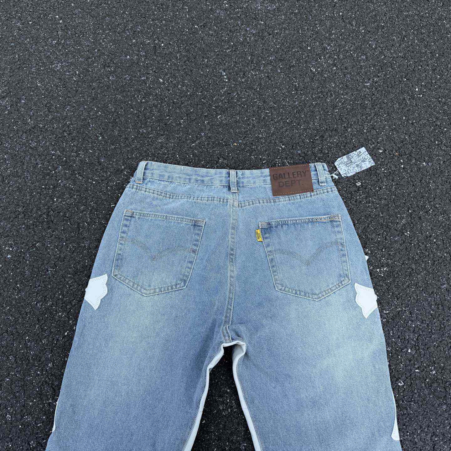 Chrome Hearts x Gallery Dept Cross Patch Flare Denim Jean - PerfectKickZ
