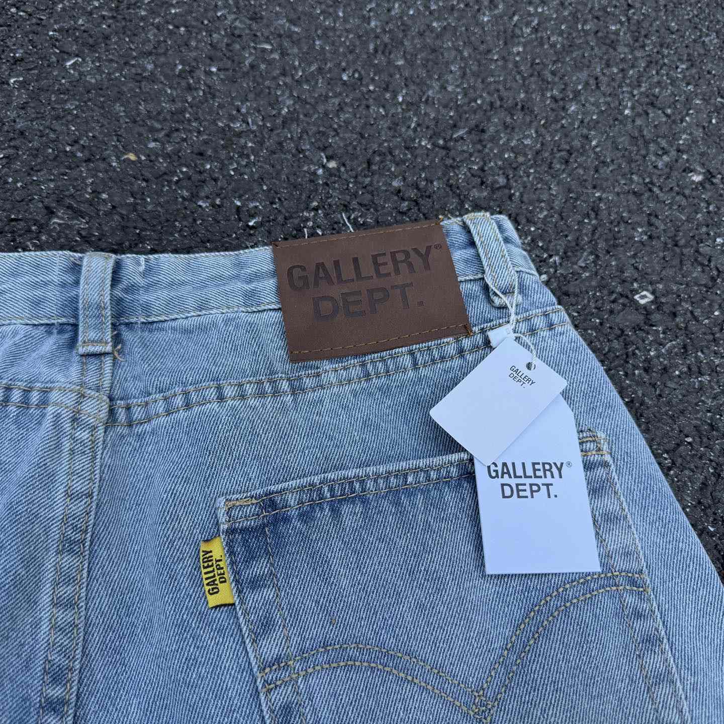 Chrome Hearts x Gallery Dept Cross Patch Flare Denim Jean - PerfectKickZ