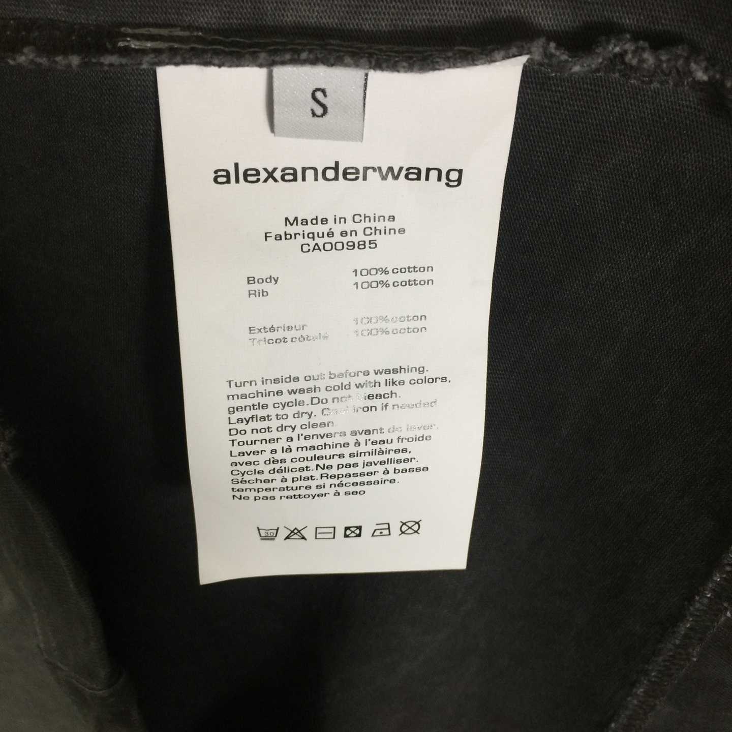 Alexander Wang Cotton T-Shirt     - PerfectKickZ