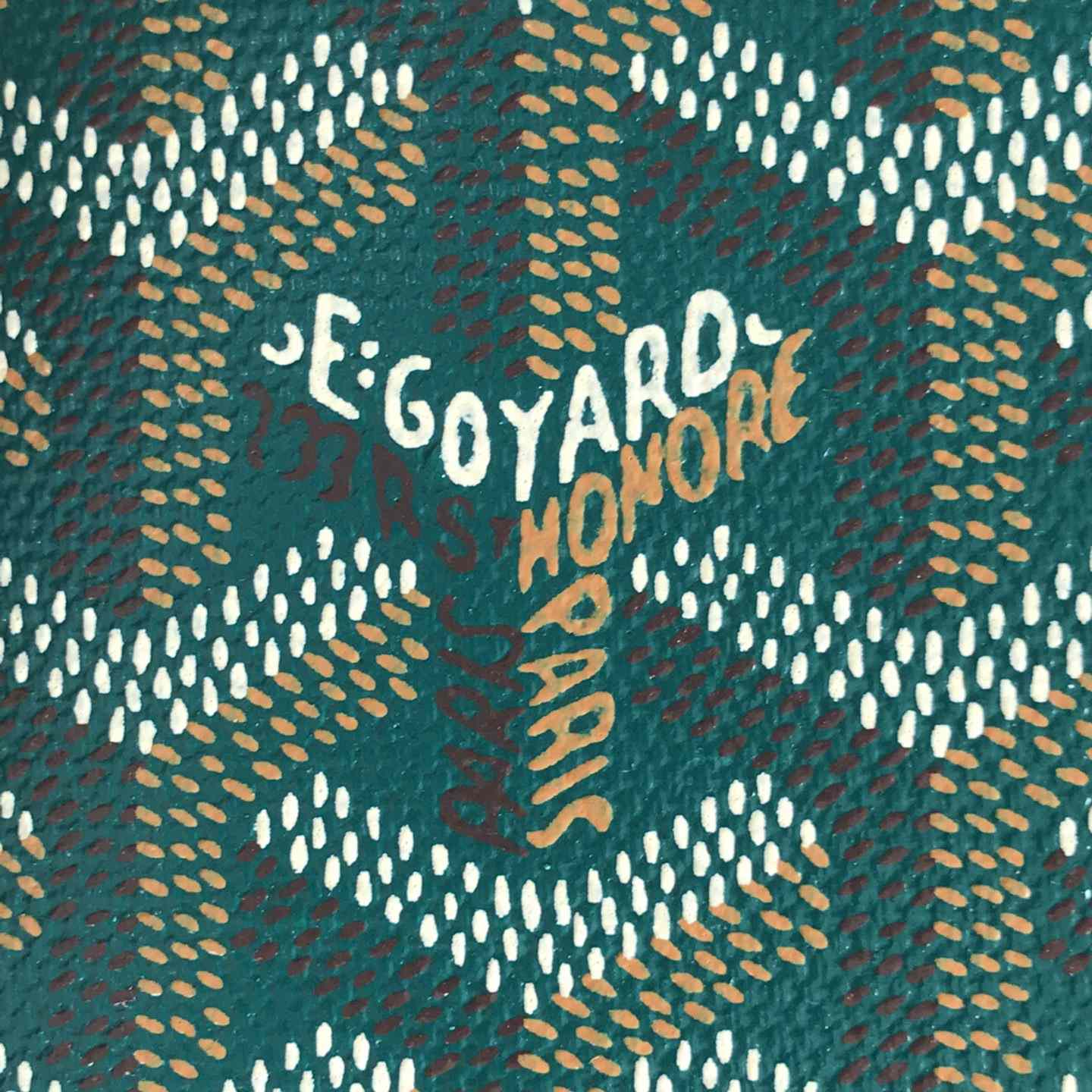Goyard Short 8 Card Slots Billfold Wallet Green - PerfectKickZ