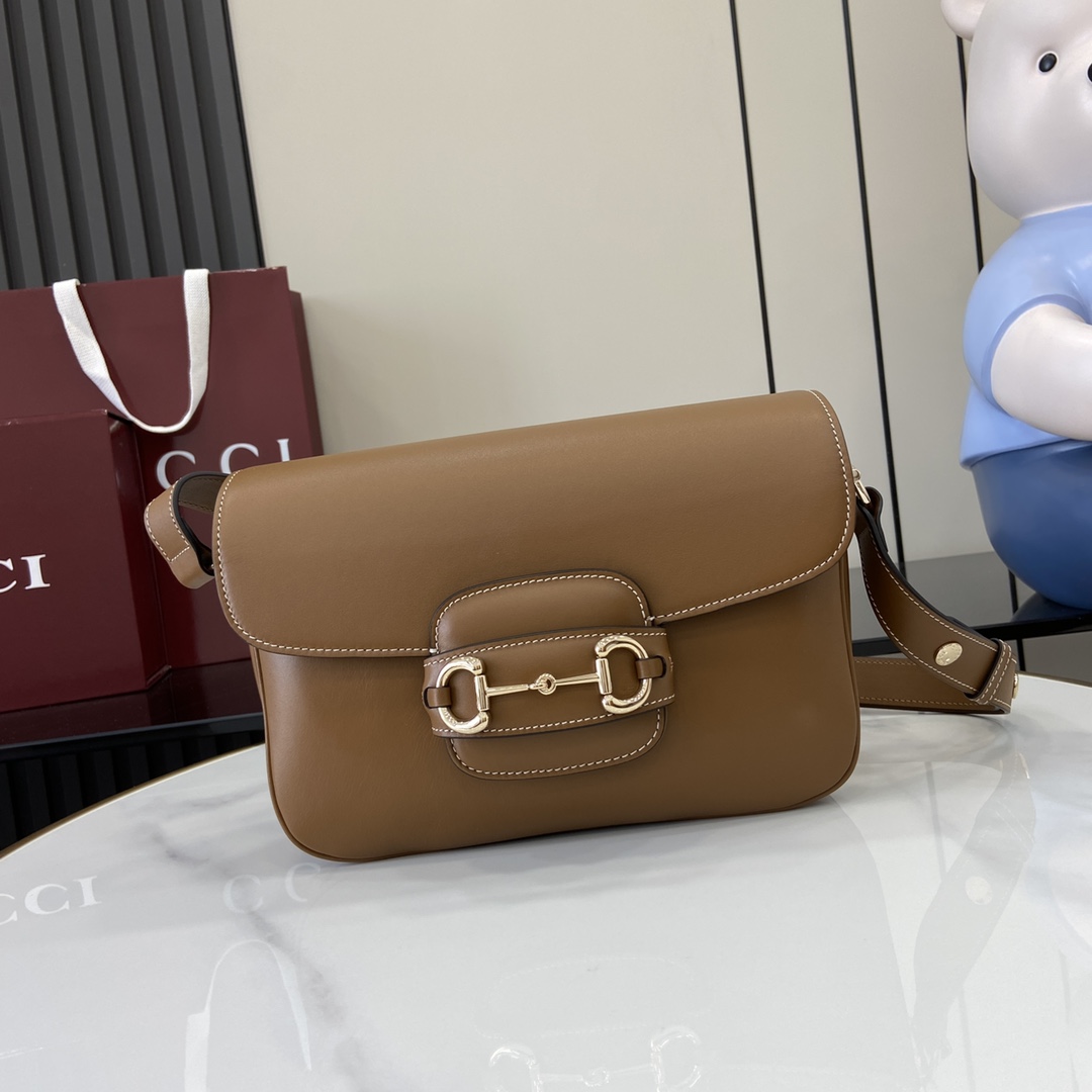 Gucci Horsebit 1955 Soft Small Shoulder Bag - PerfectKickZ