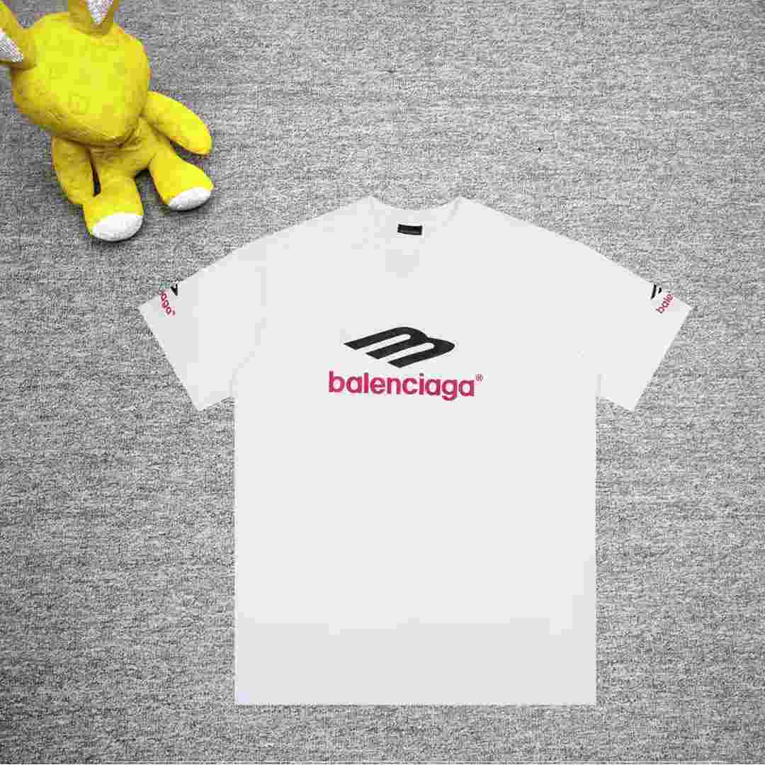 Balenciaga 3B Sports Icon T-Shirt Medium Fit In White - PerfectKickZ