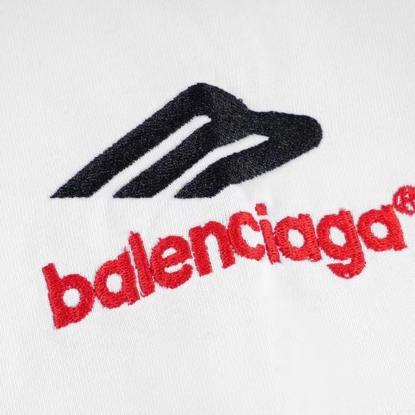 Balenciaga 3B Sports Icon T-Shirt Medium Fit In White - PerfectKickZ