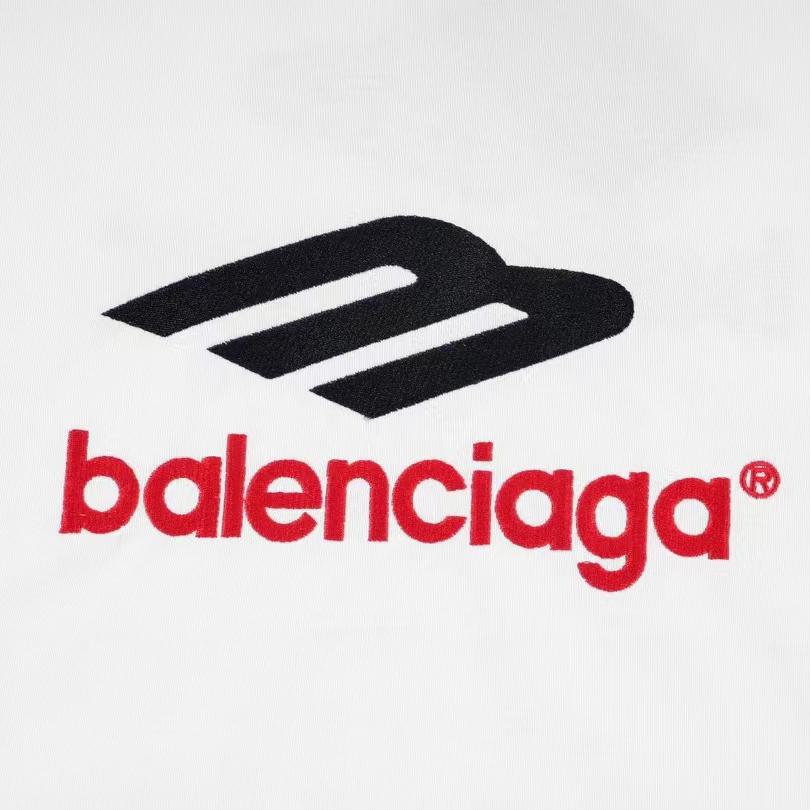 Balenciaga 3B Sports Icon T-Shirt Medium Fit In White - PerfectKickZ