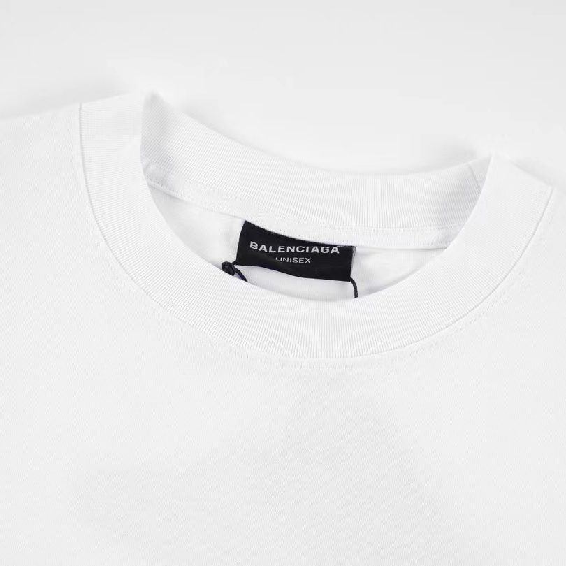 Balenciaga 3B Sports Icon T-Shirt Medium Fit In White - PerfectKickZ