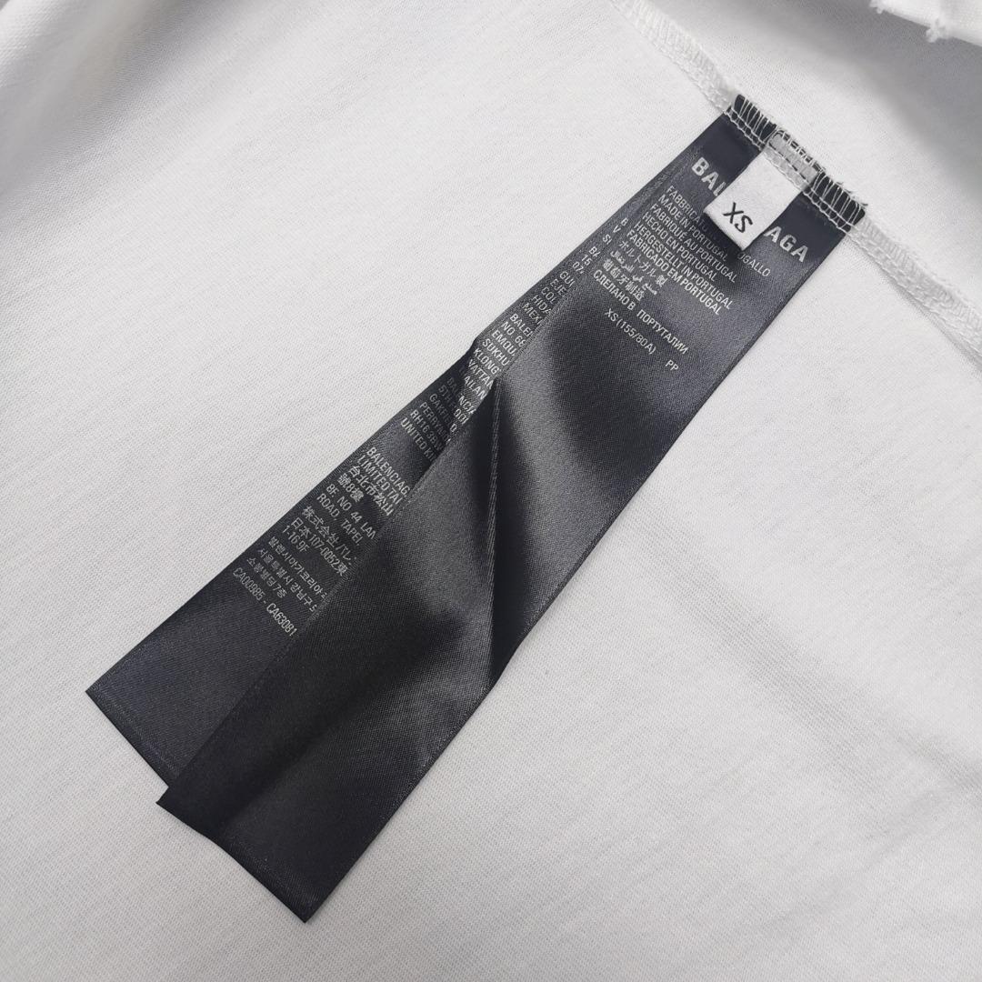Balenciaga 3B Sports Icon T-Shirt Medium Fit In White - PerfectKickZ