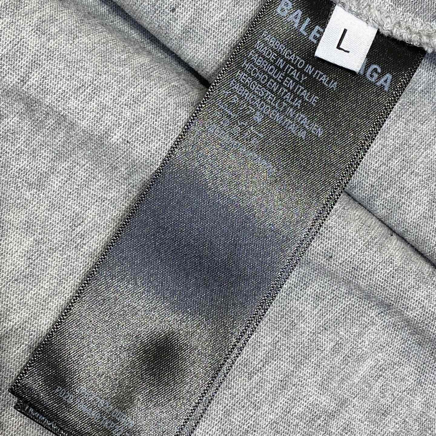 Balenciaga Hi There + Dripley Sleeveless T-Shirt In Heather Grey - PerfectKickZ