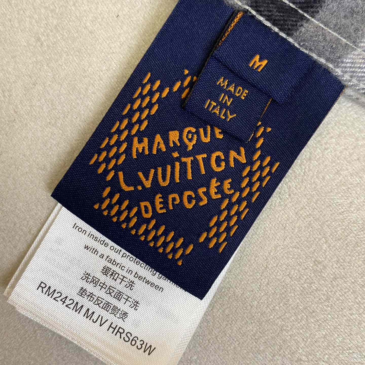 Louis Vuitton Long-Sleeved Cotton Flannel Shirt  1AFXST - PerfectKickZ