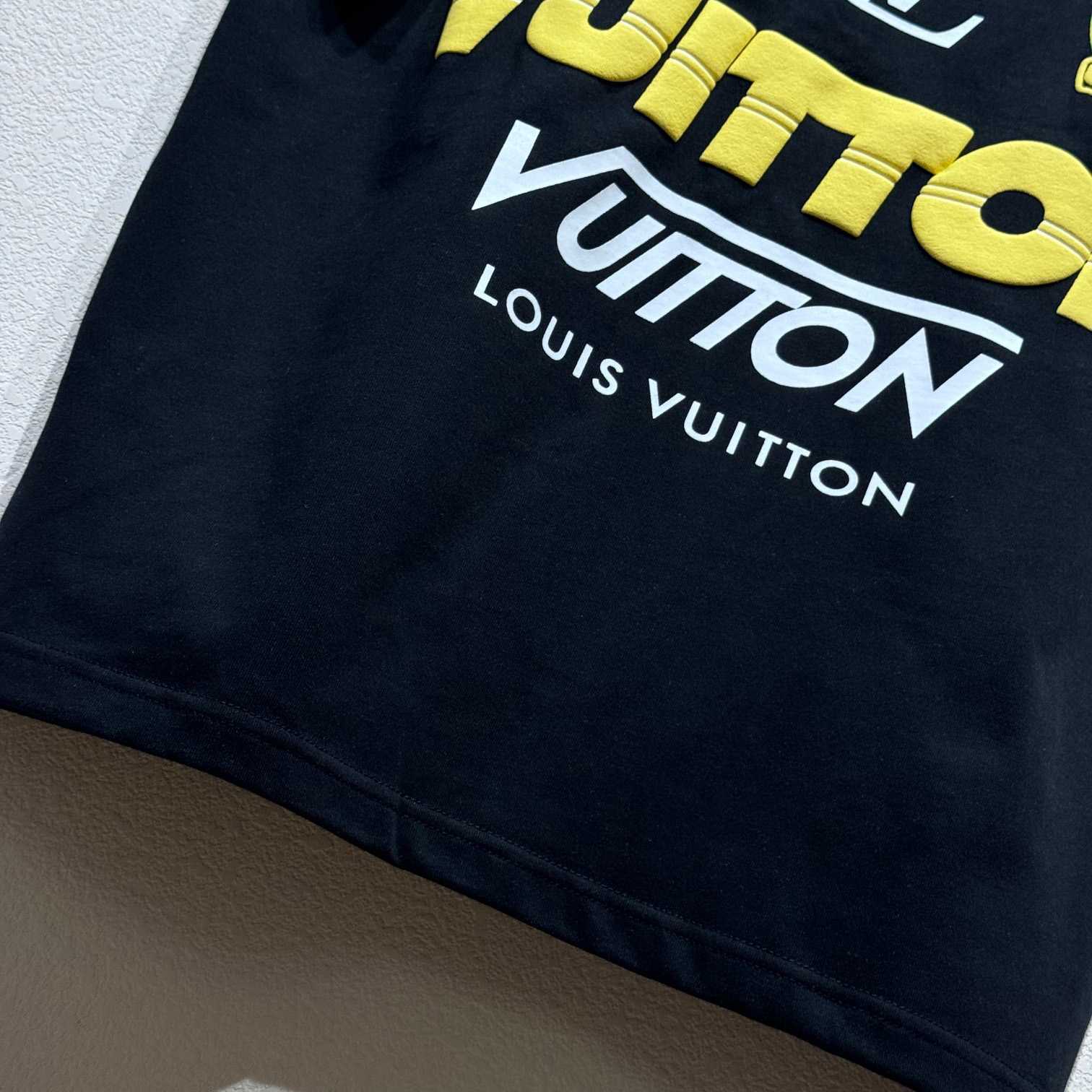 Louis Vuitton Short-Sleeved Cotton Crewneck    - 