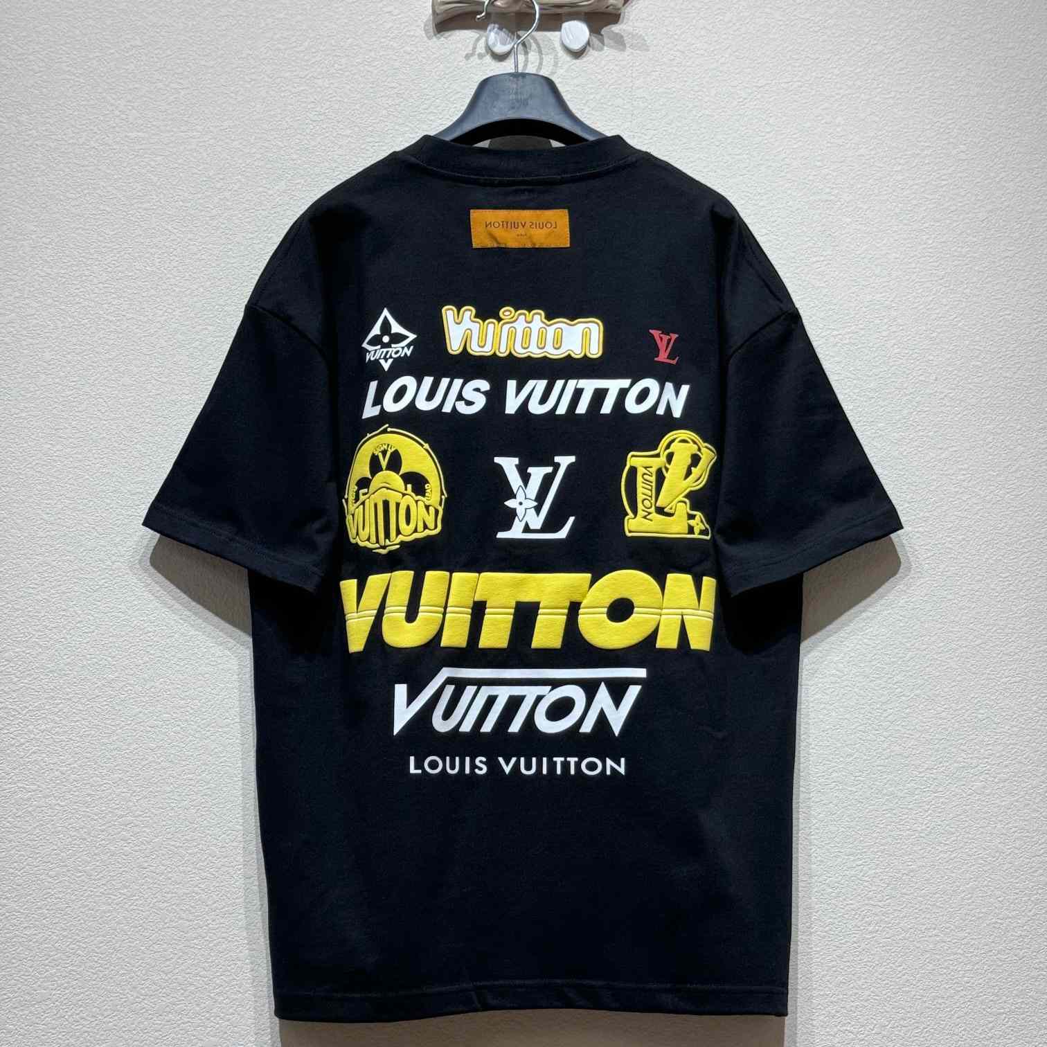 Louis Vuitton Short-Sleeved Cotton Crewneck    - 