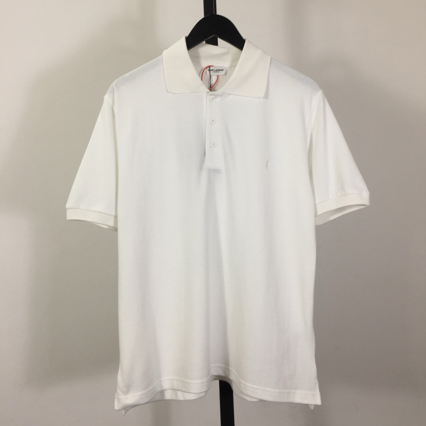 Saint Laurent Wool Knit Polo Top  - PerfectKickZ