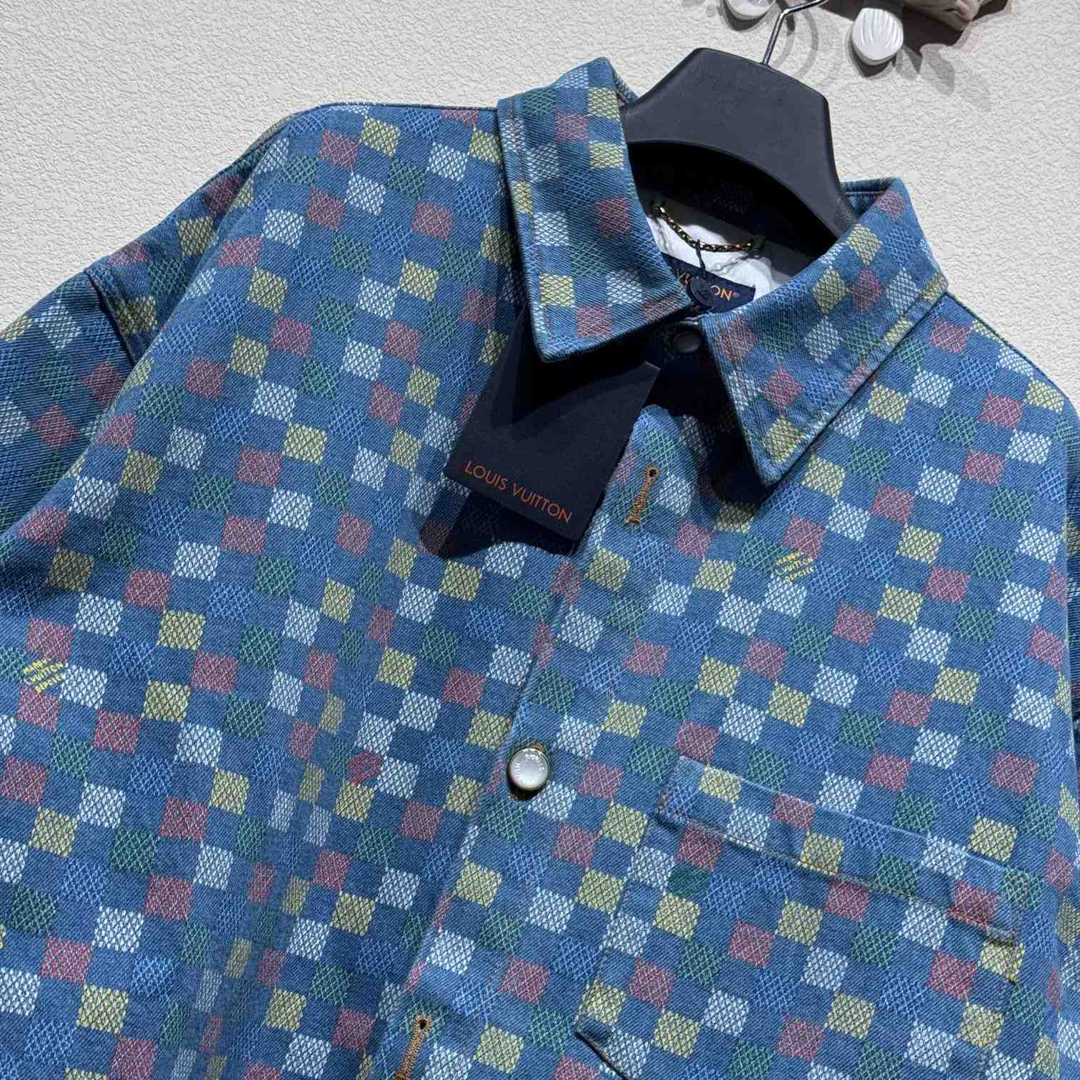Louis Vuitton Damier Short-Sleeved Shirt  - PerfectKickZ