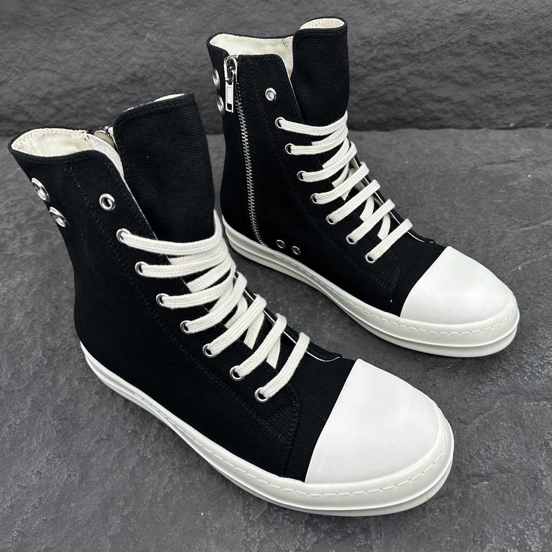 Rick Owens DRKSHDW high-top Cotton Sneakers  - PerfectKickZ