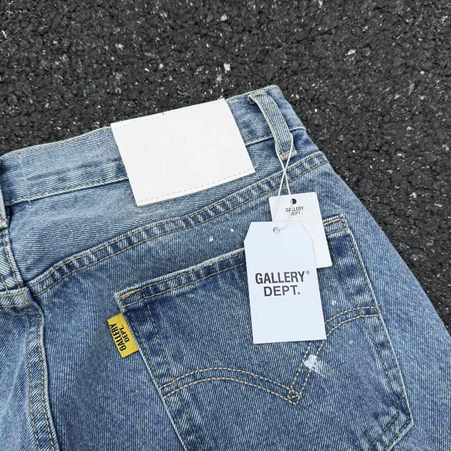Gallery Dept. Ripped Denim Flared Pants - PerfectKickZ