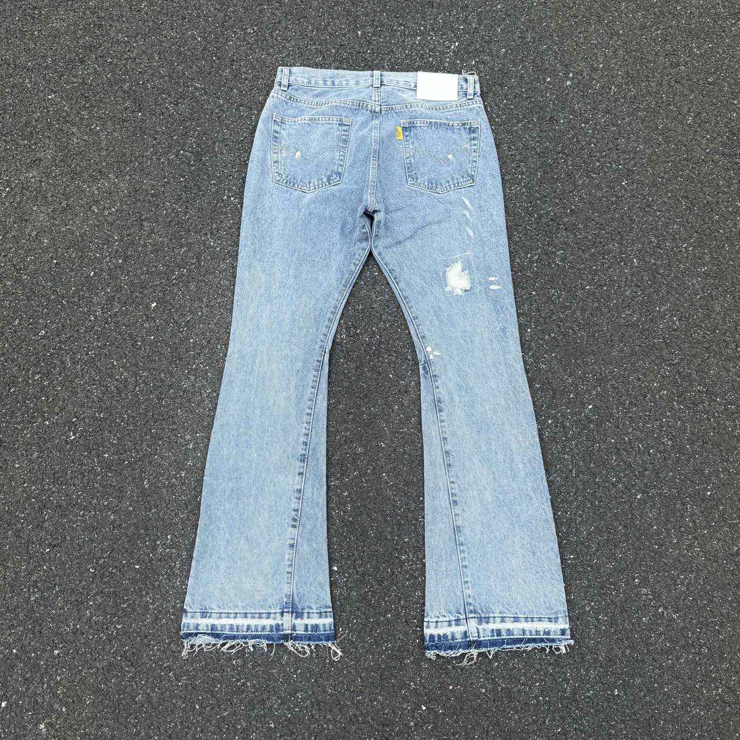 Gallery Dept. Ripped Denim Flared Pants - PerfectKickZ