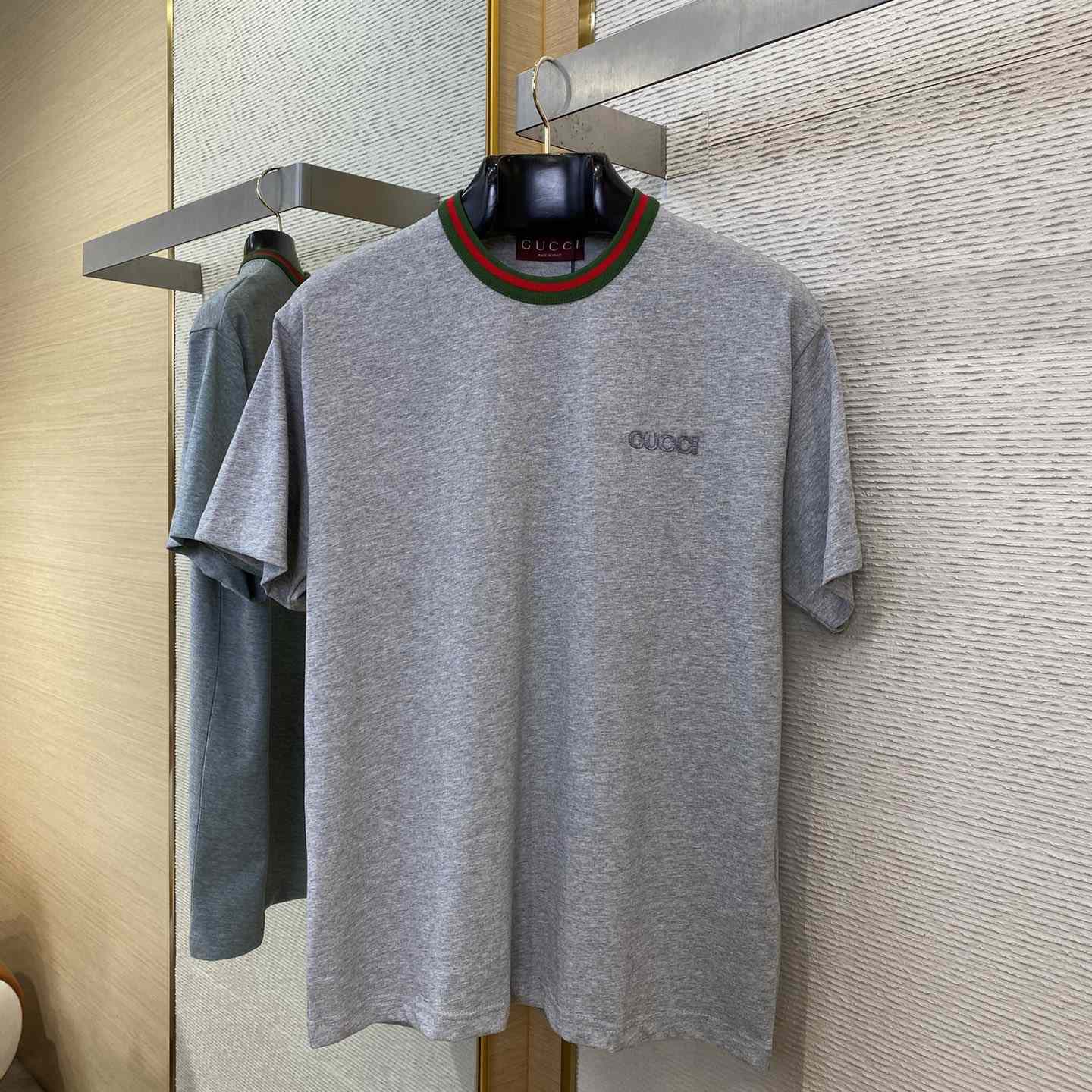 Gucci Jersey T-shirt With Web - PerfectKickZ