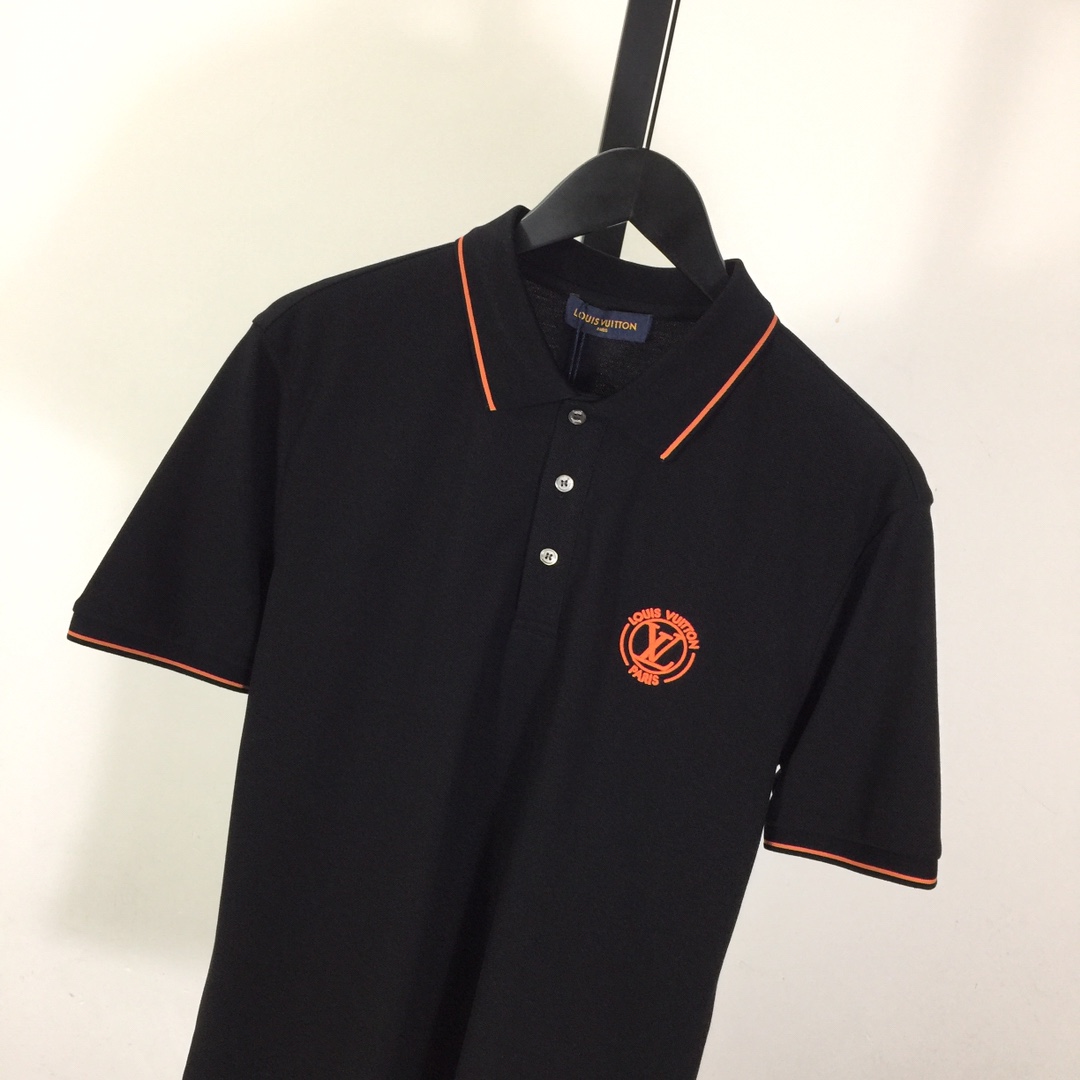 Louis Vuitton Short-Sleeved Cotton Polo Shirt    - PerfectKickZ