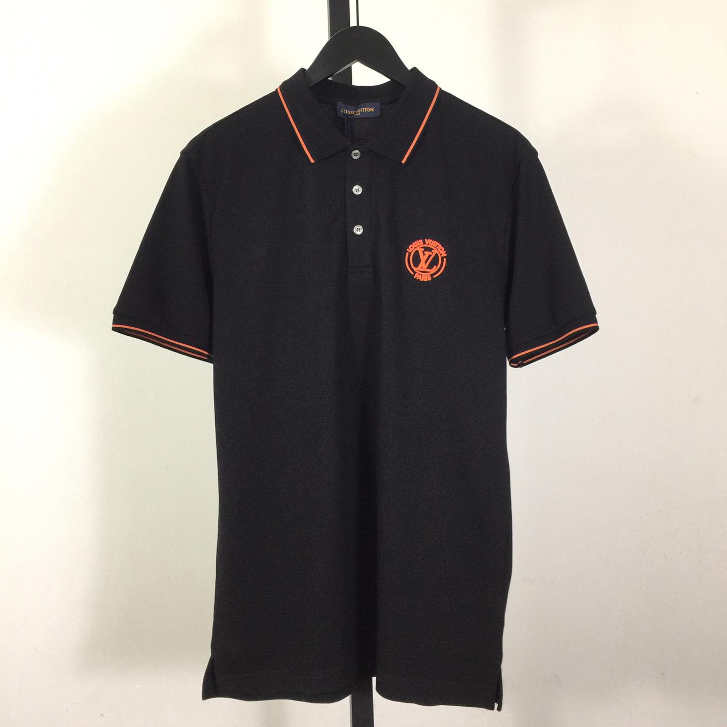 Louis Vuitton Short-Sleeved Cotton Polo Shirt    - PerfectKickZ