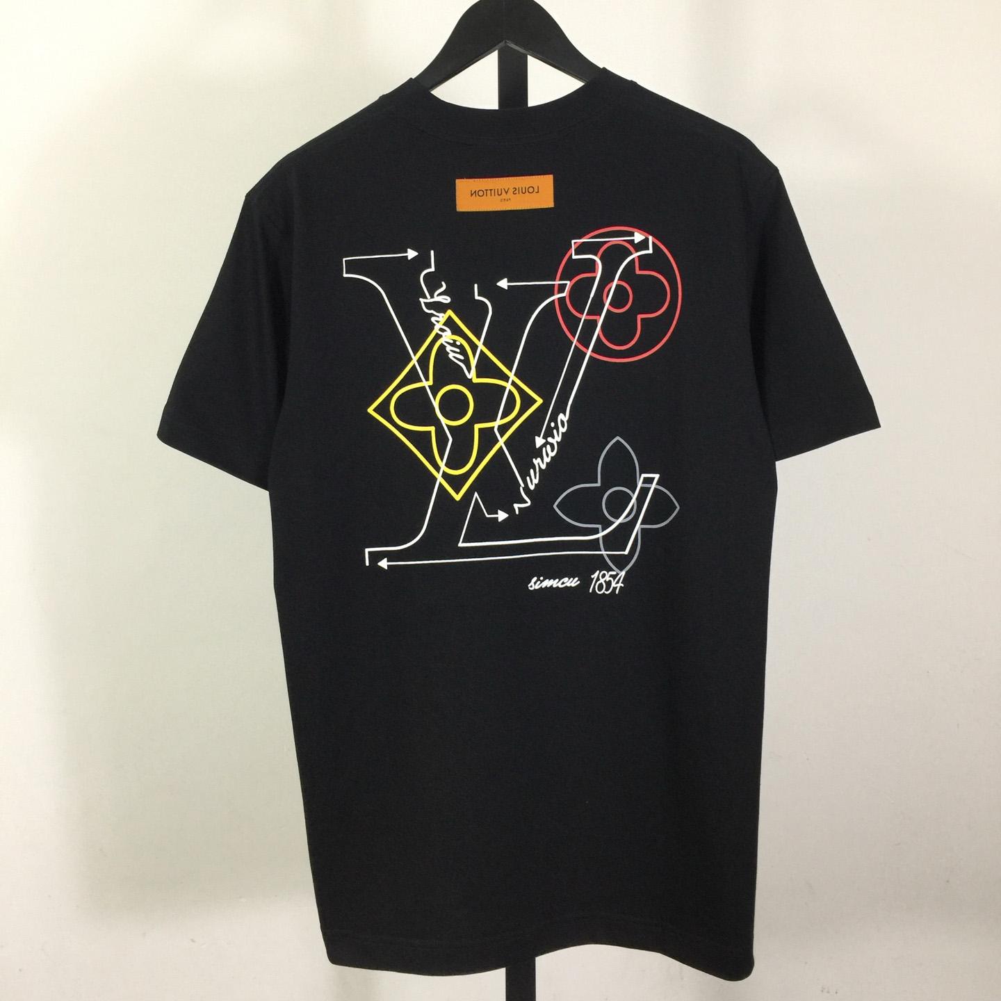 Louis Vuitton Cotton T-Shirt     - PerfectKickZ