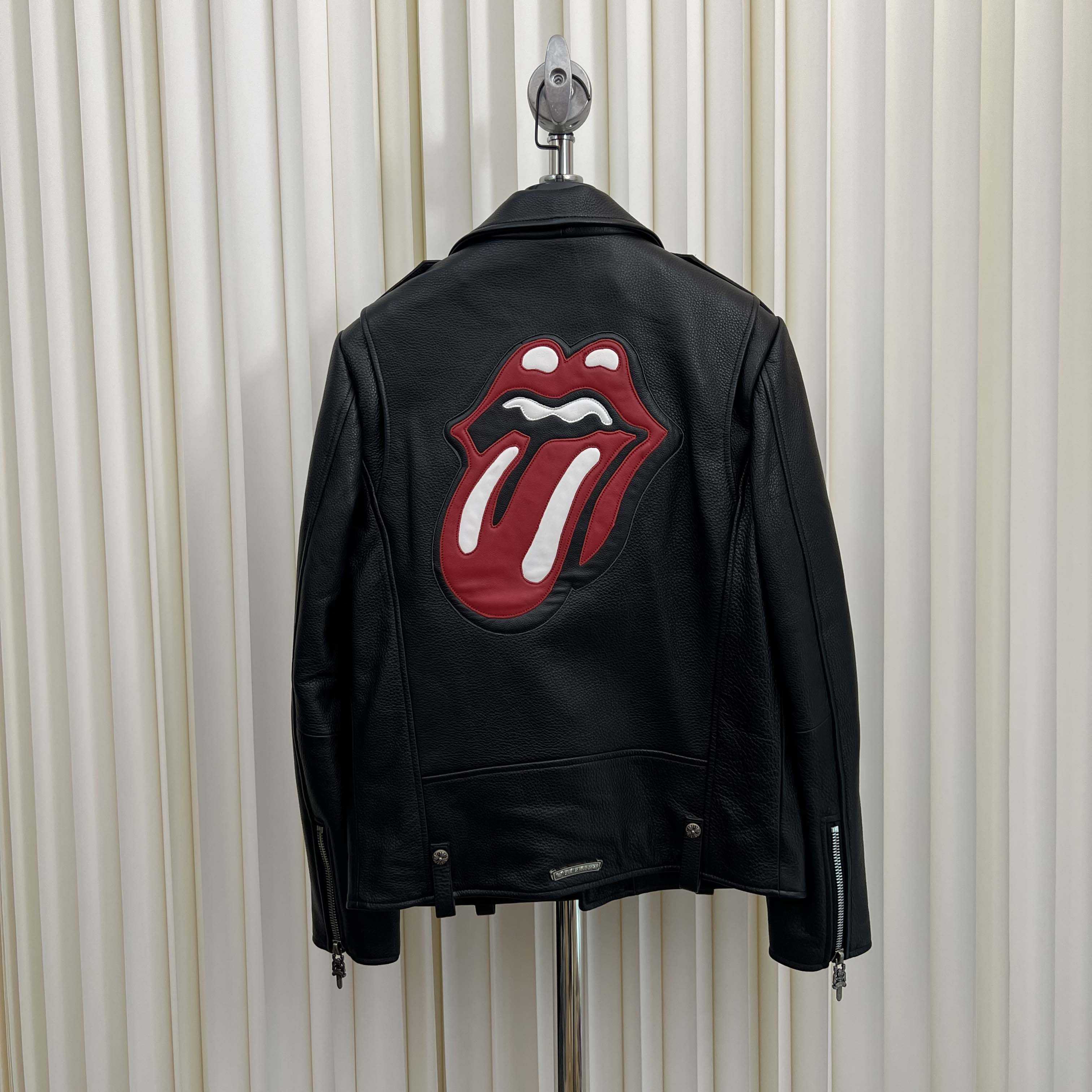 Chrome Hearts Leather Jacket - PerfectKickZ