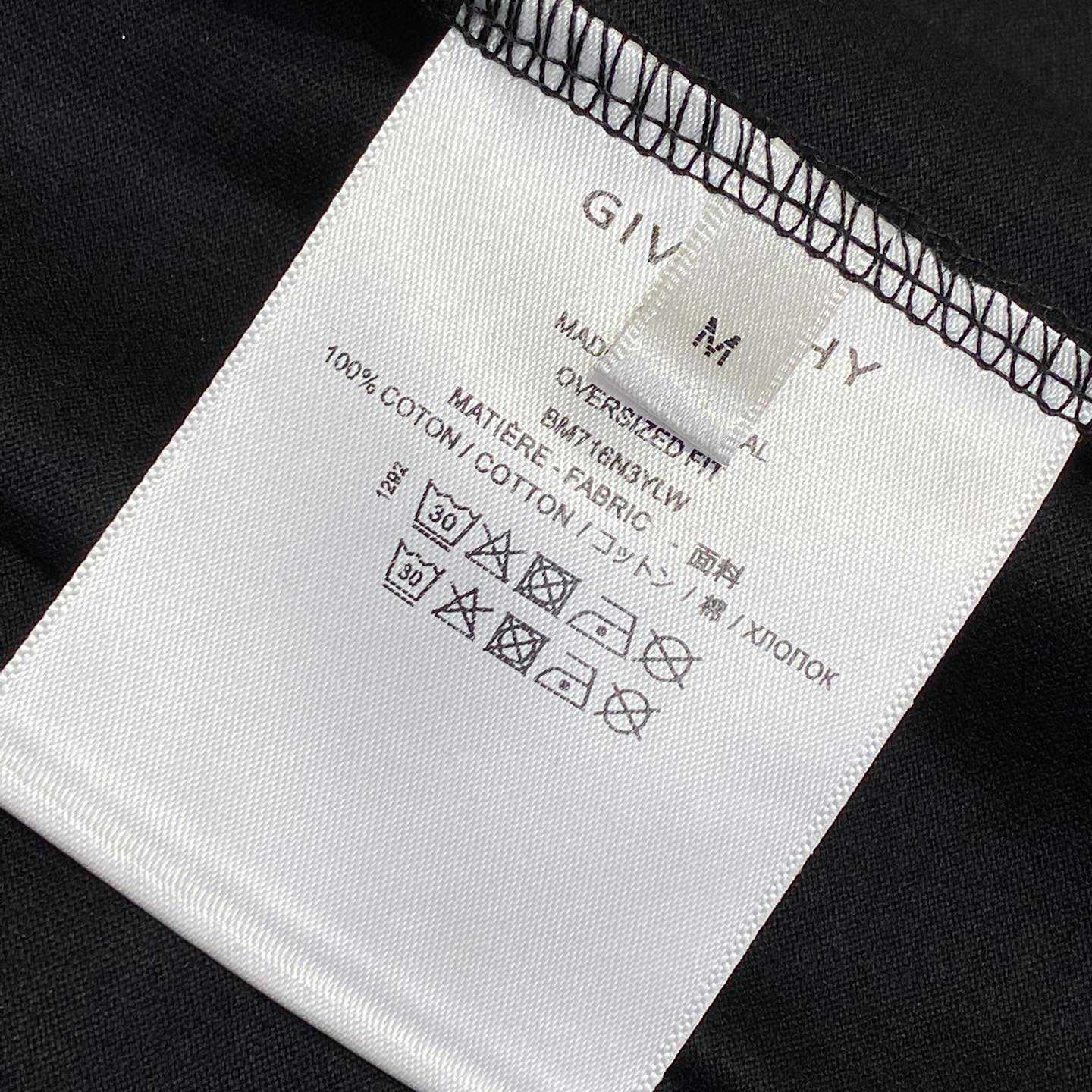Givenchy T-shirt In Cotton With HG Embroidery - PerfectKickZ
