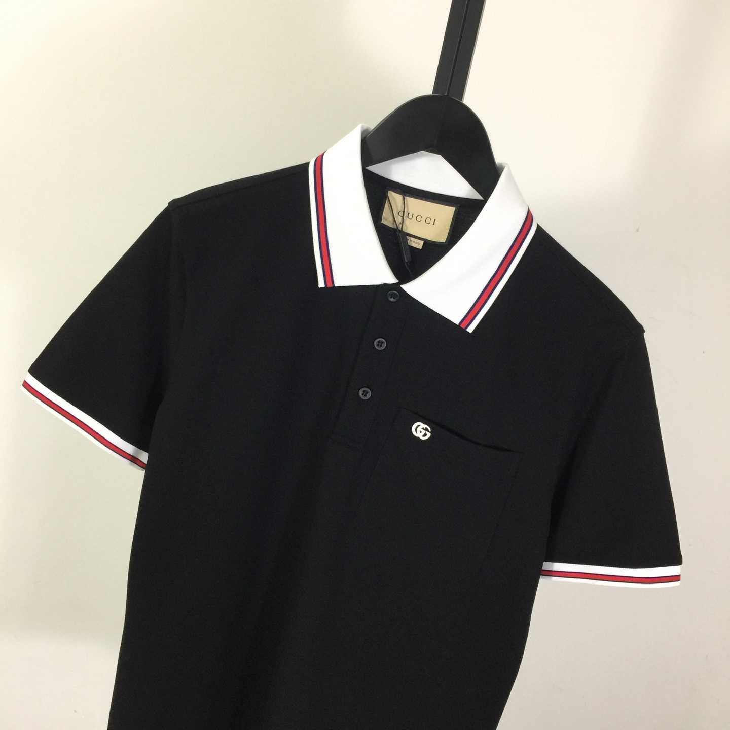 Gucci Polo Shirt With Double G - PerfectKickZ