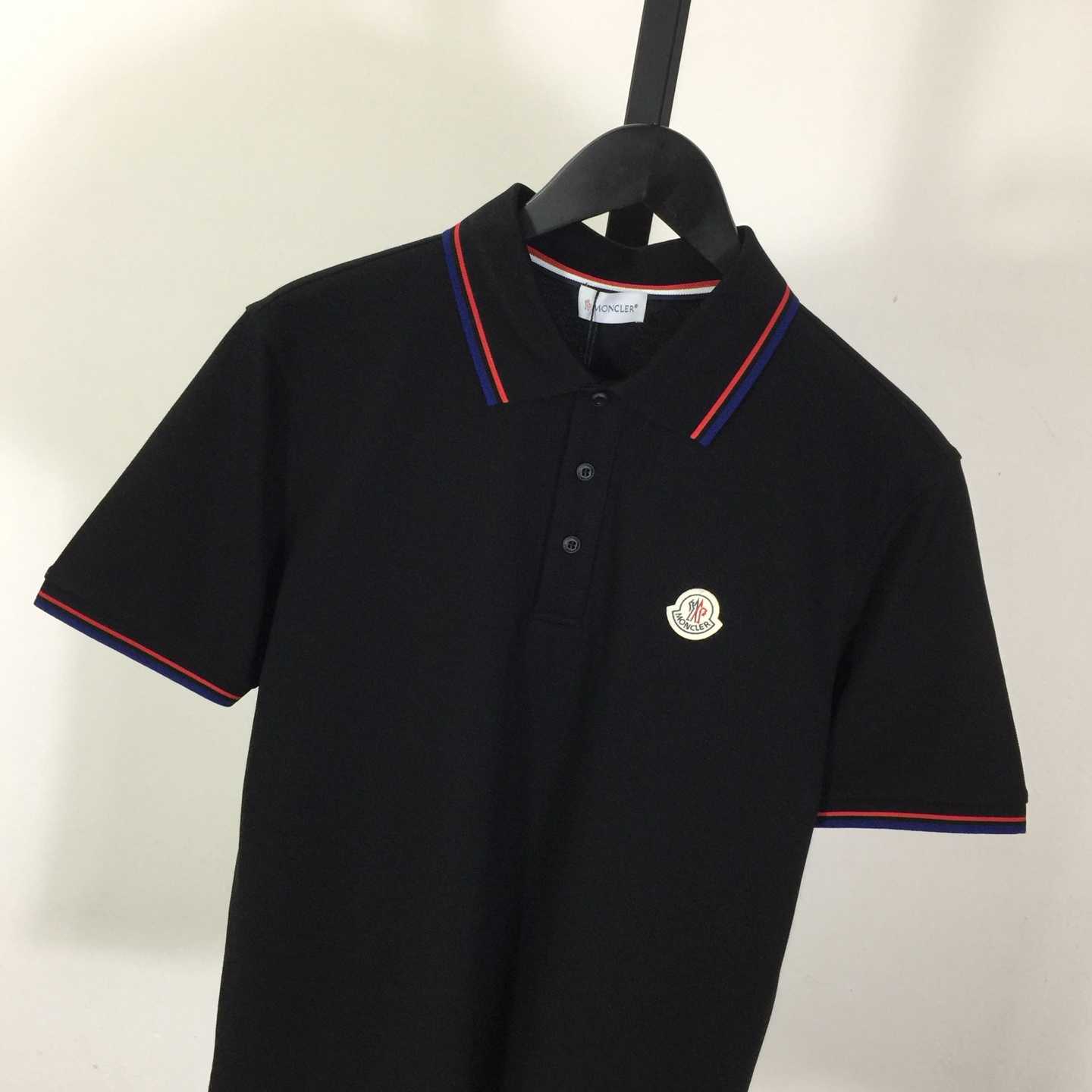 Moncler Logo Cotton Polo Shirt - PerfectKickZ