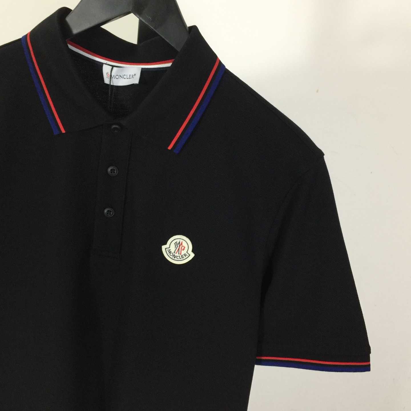 Moncler Logo Cotton Polo Shirt - PerfectKickZ