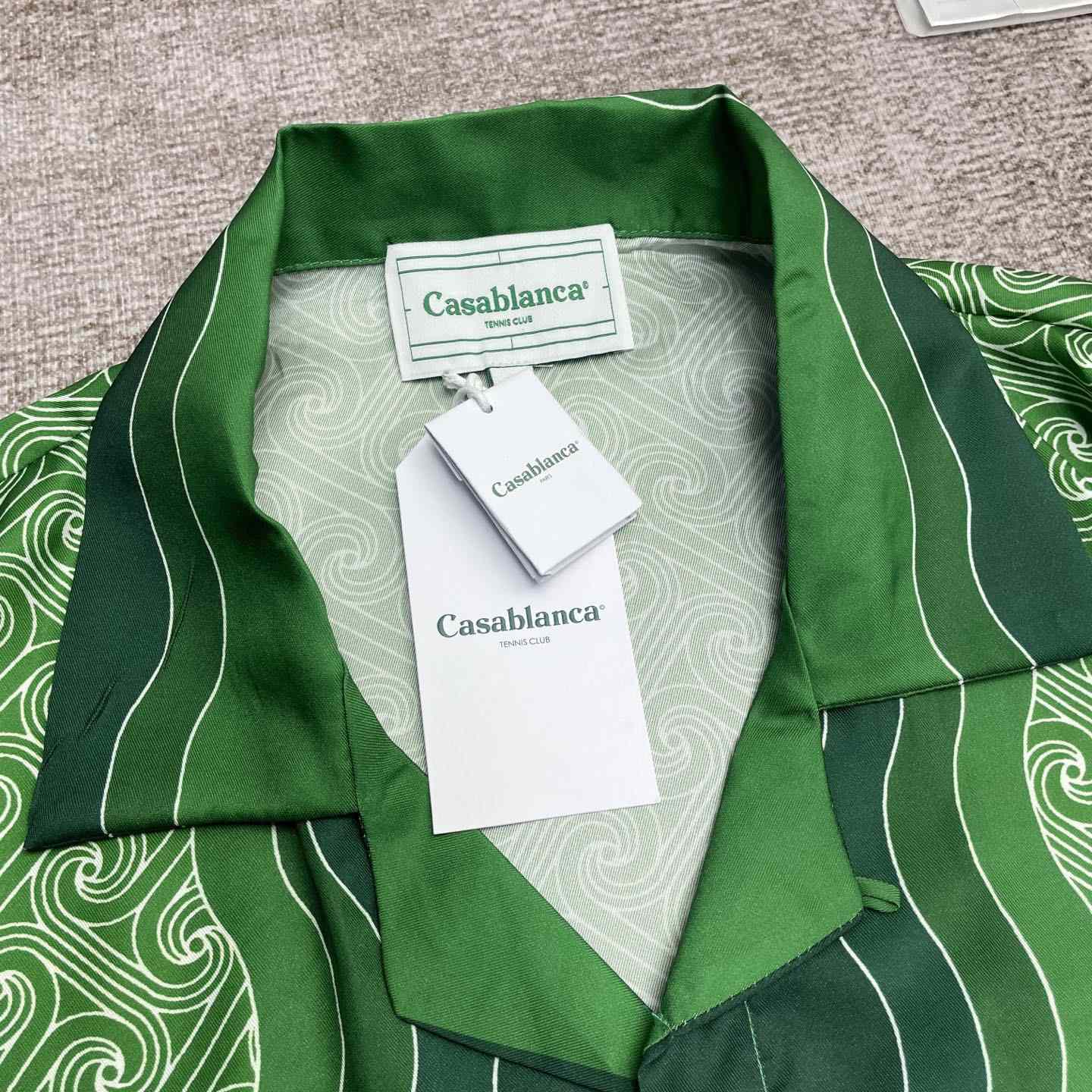 Casablanca Column-monogram Shirt  CA3518 - PerfectKickZ