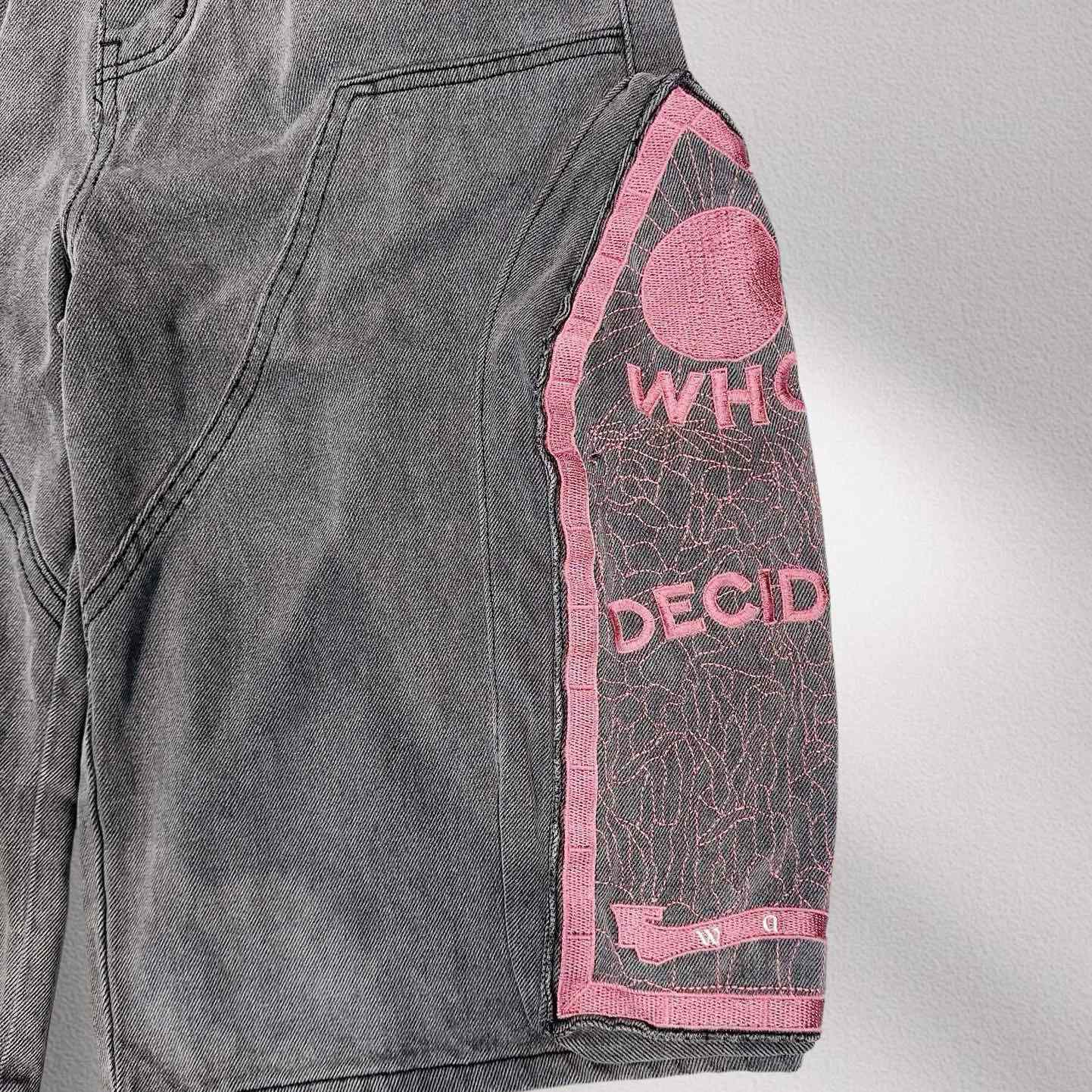 Who Decides War Denim Short 1399 - PerfectKickZ