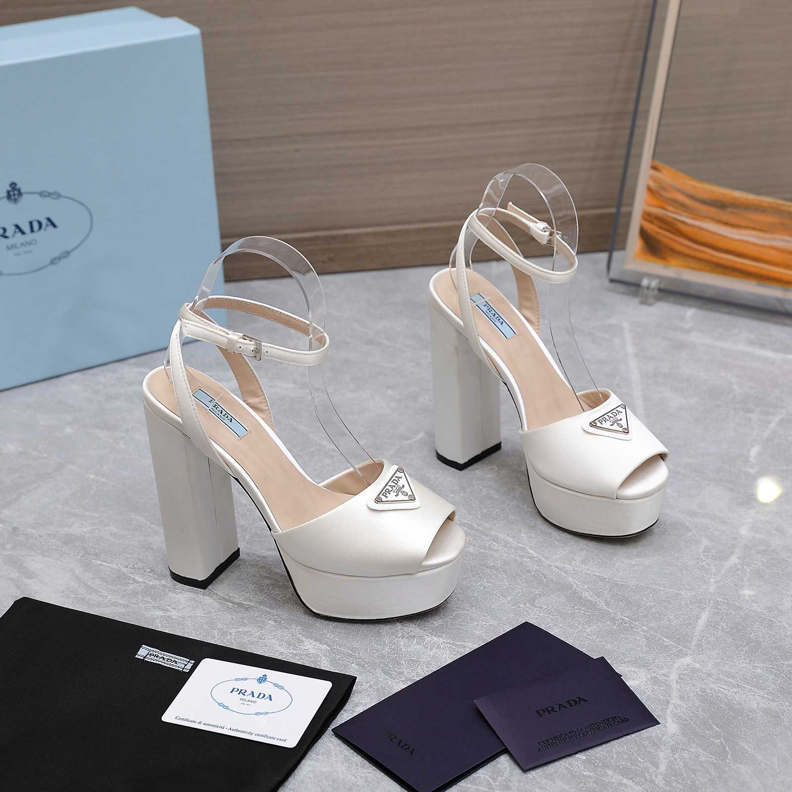 Prada Patent Platform Sanda  13cm - PerfectKickZ