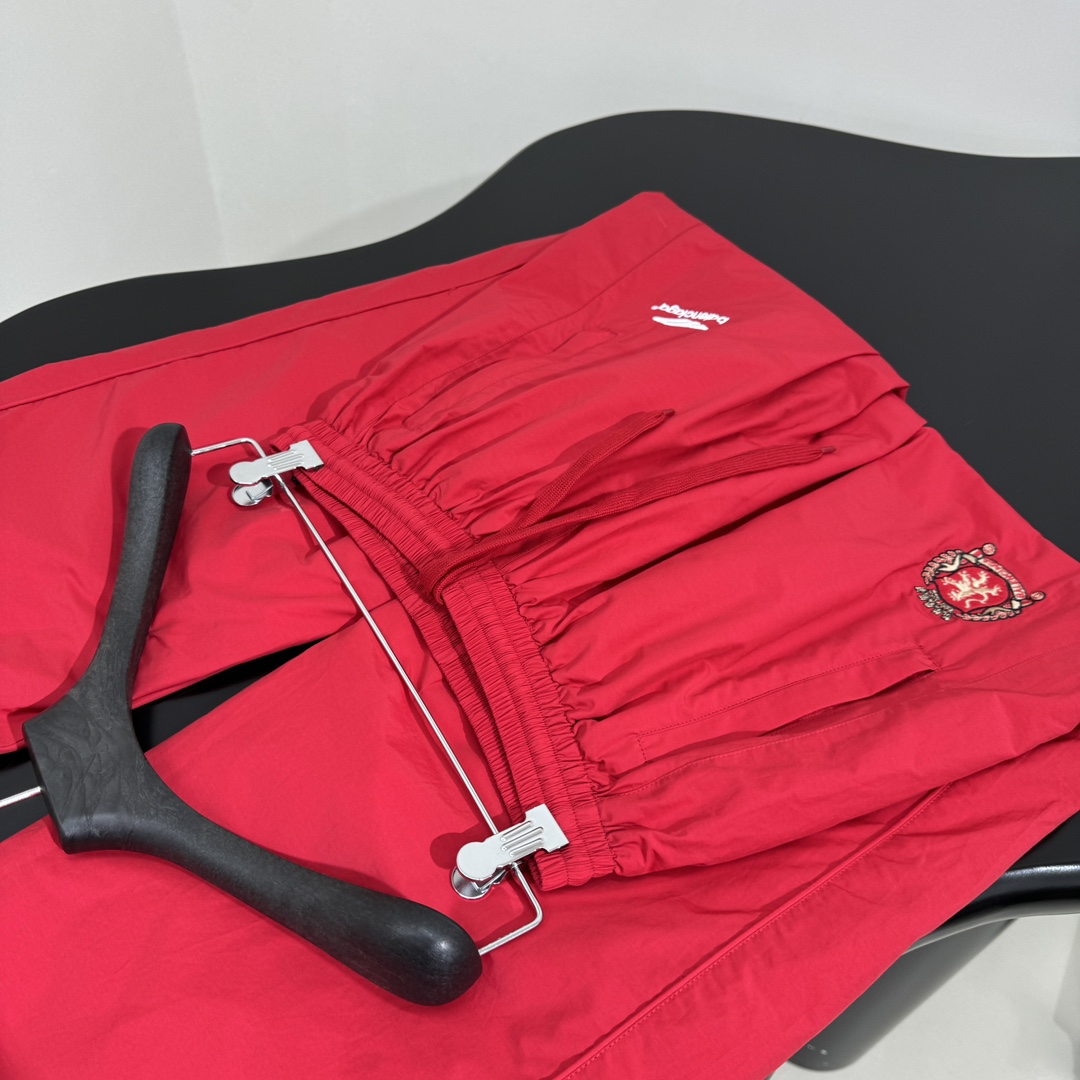 Balenciaga Paris Soccer Tracksuit Pant In Red - PerfectKickZ