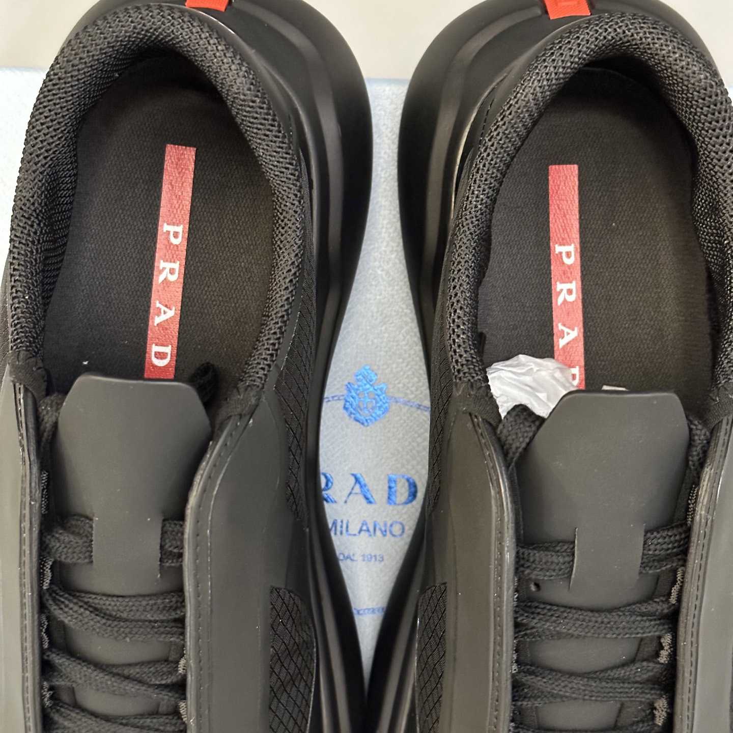 Prada America's Cup Re-Nylon And Bike Fabric Sneakers - PerfectKickZ