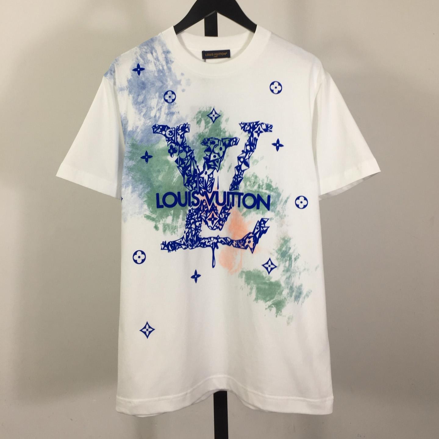 Louis Vuitton Tie - Dyed Cotton T-Shirt     - PerfectKickZ
