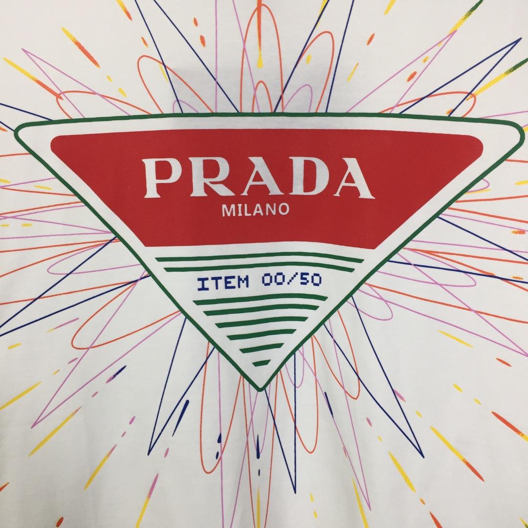 Prada Cotton T-Shirt - PerfectKickZ