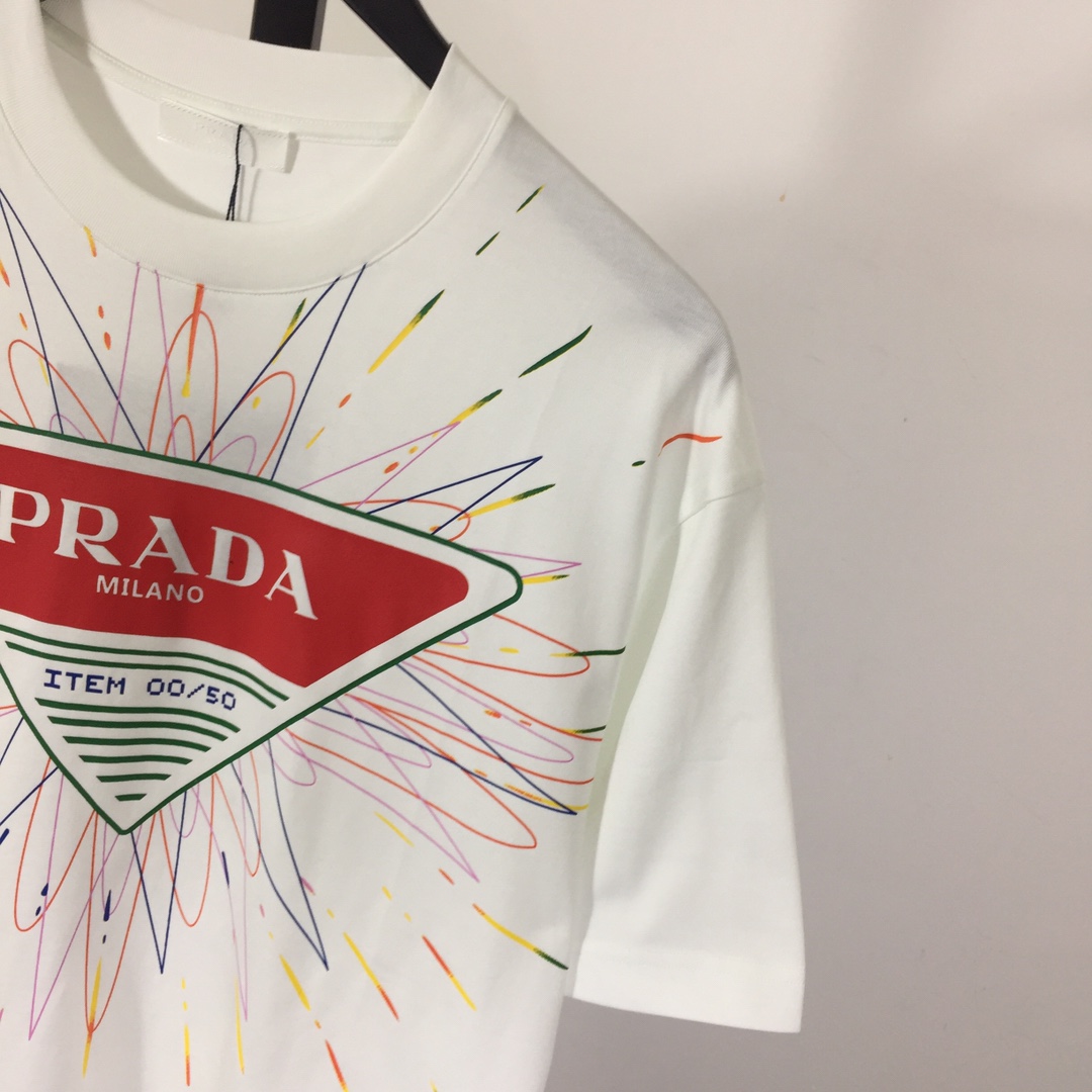Prada Cotton T-Shirt - PerfectKickZ