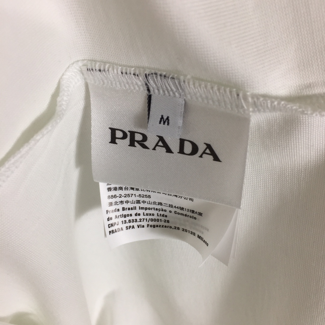 Prada Cotton T-Shirt - PerfectKickZ