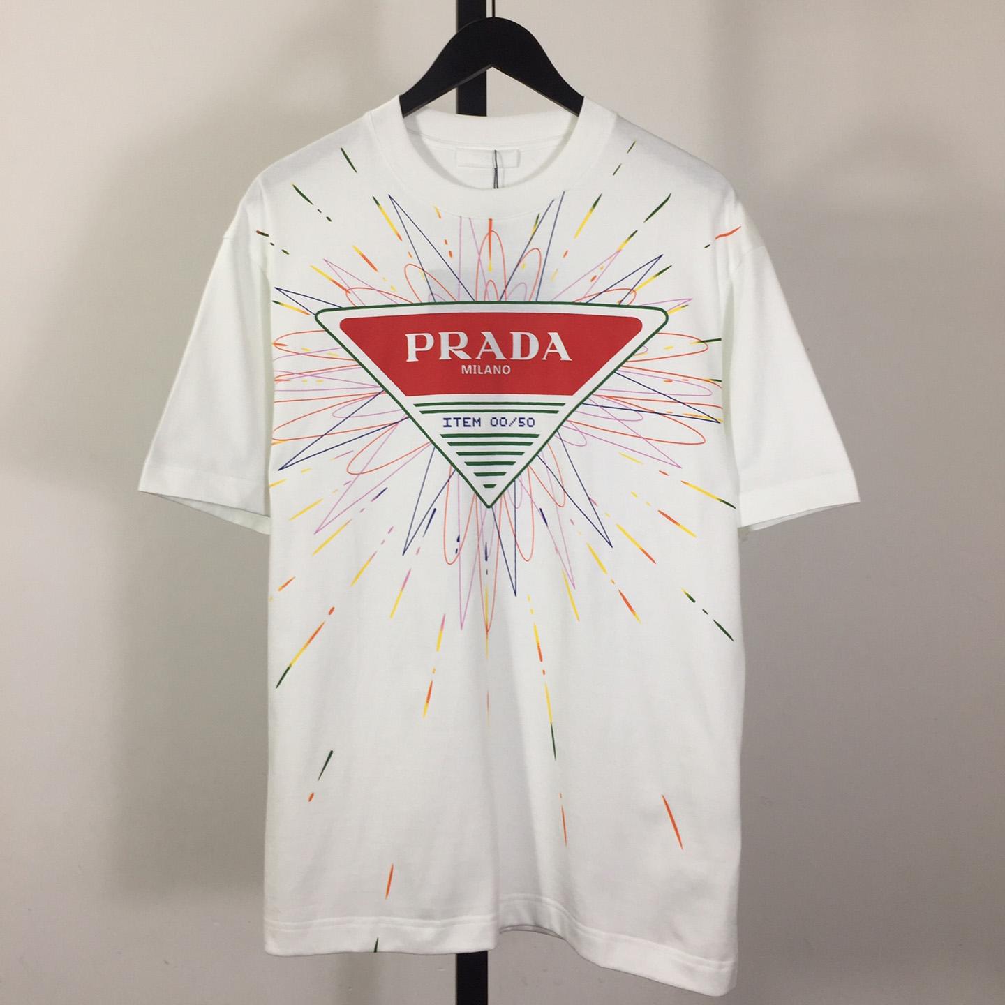 Prada Cotton T-Shirt - PerfectKickZ