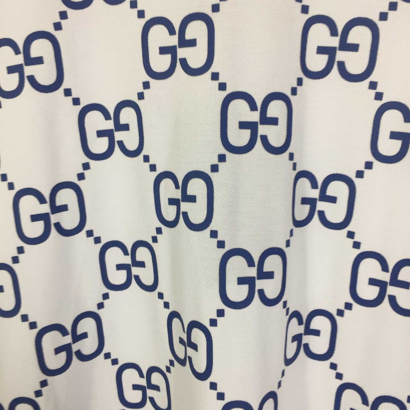 Gucci GG Jacquard Polo Shirt - PerfectKickZ
