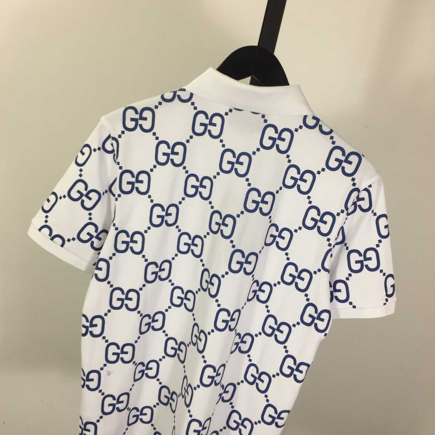 Gucci GG Jacquard Polo Shirt - PerfectKickZ