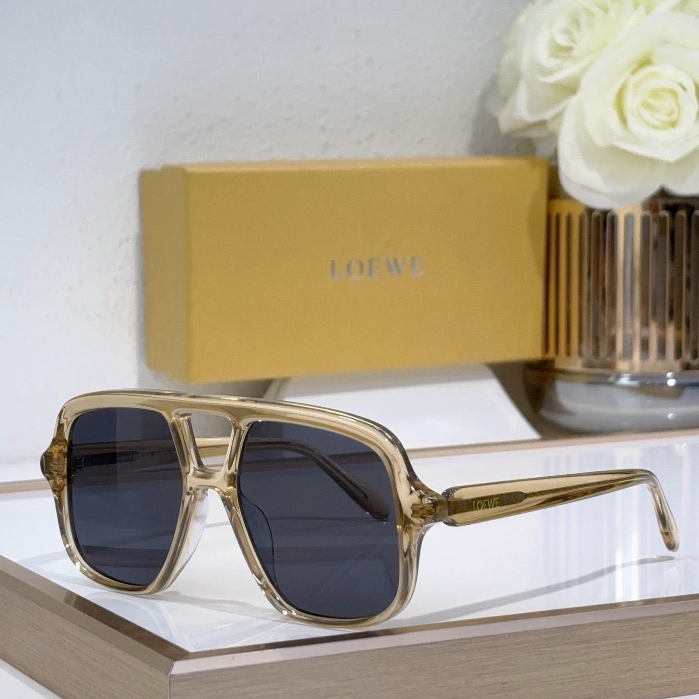Loewe Aviator Slim Sunglasses  LW40161U - PerfectKickZ