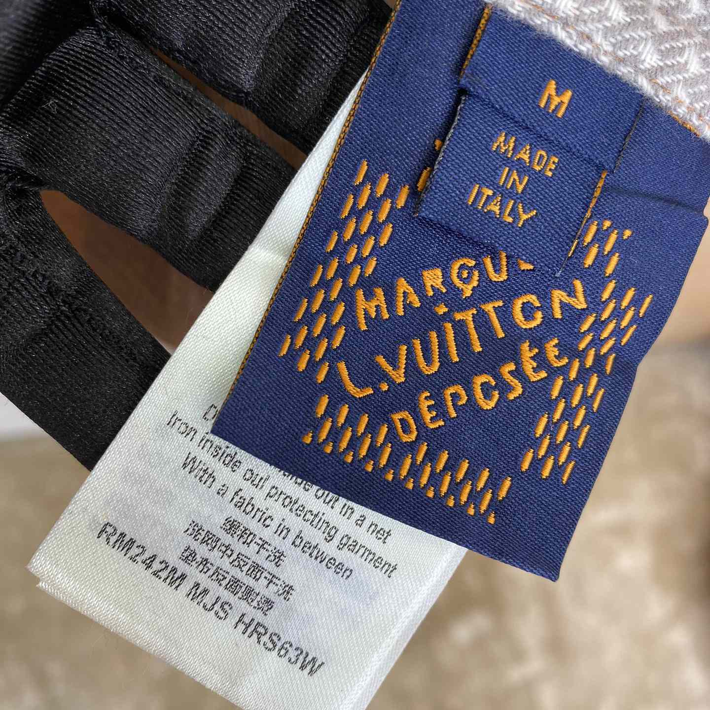 Louis Vuitton Button-Down Long-Sleeved Flannel Shirt  1AFXSJ - PerfectKickZ