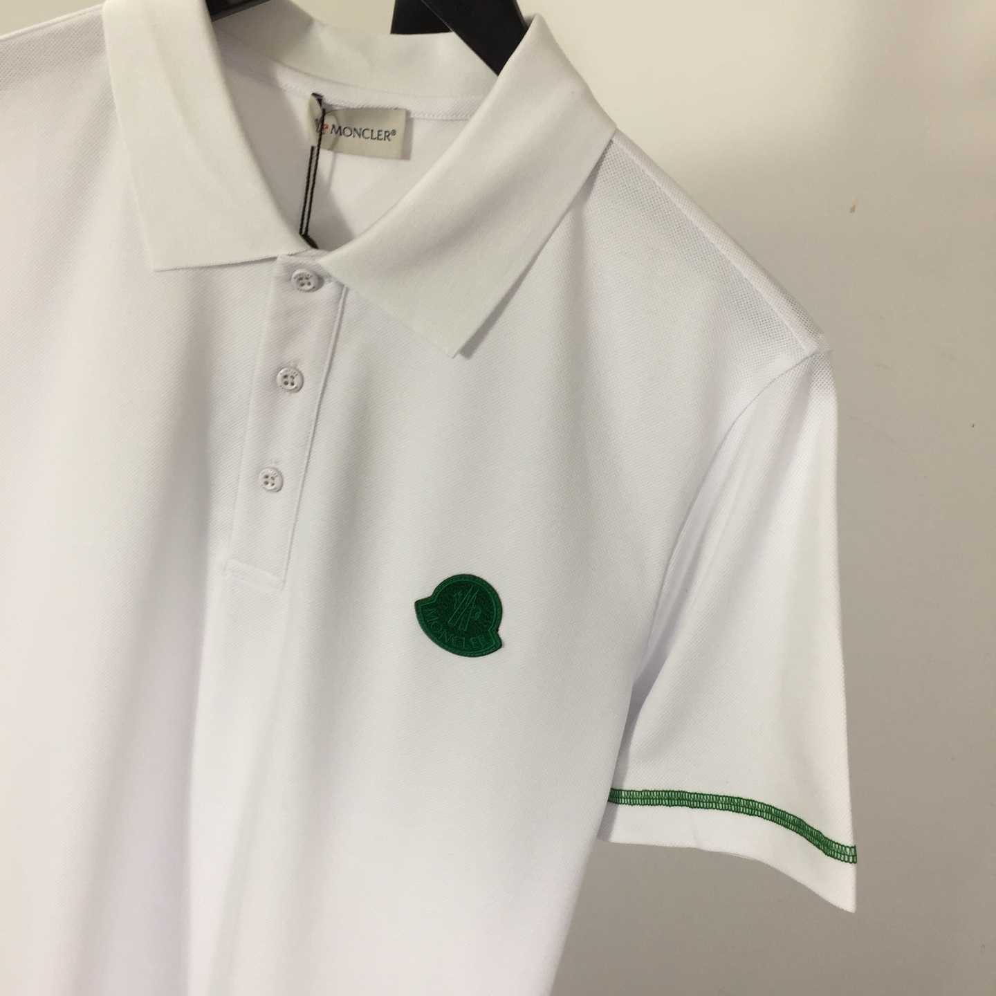 Moncler logo-patch Cotton Polo Shirt - PerfectKickZ