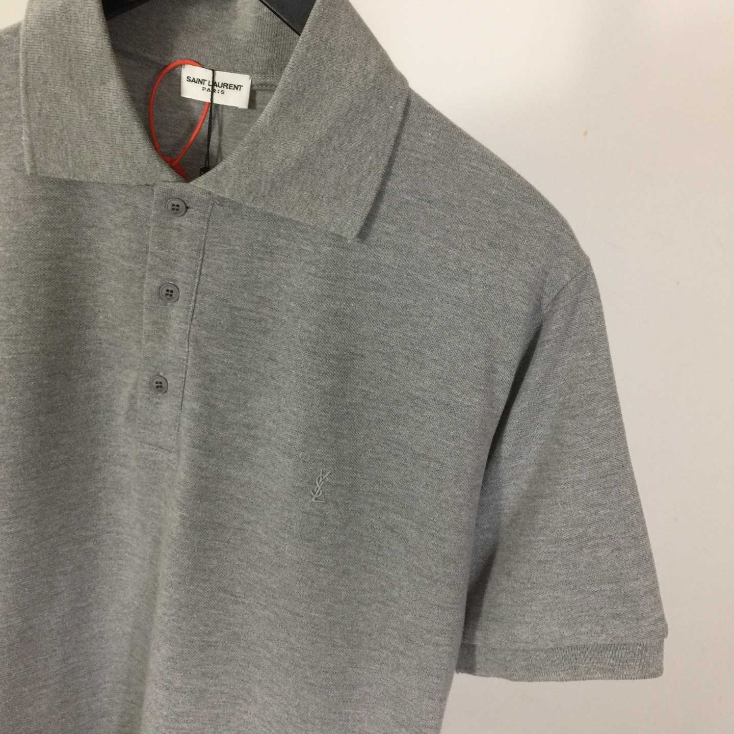Saint Laurent Wool Knit Polo Top  - PerfectKickZ