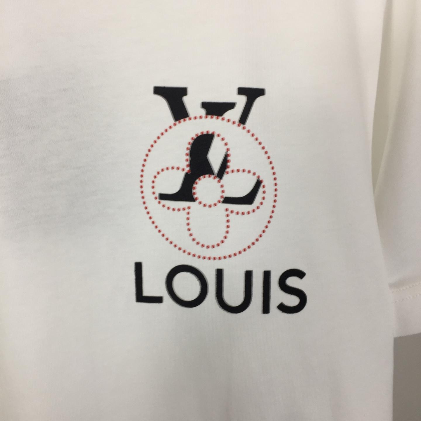 Louis Vuitton Cotton T-Shirt     - PerfectKickZ