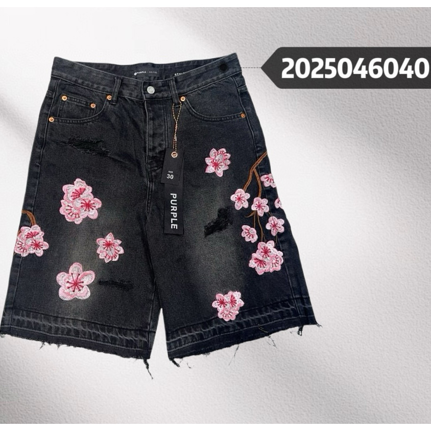 Purple-Brand Denim Shorts    6040 - PerfectKickZ