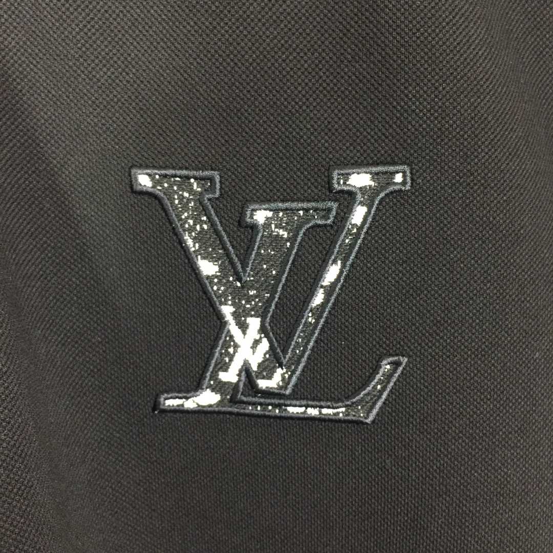 Louis Vuitton Short-Sleeved Cotton Polo Shirt    - PerfectKickZ