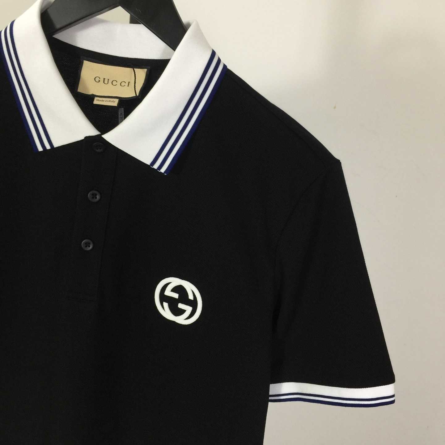 Gucci Interlocking G piqué polo shirt - PerfectKickZ